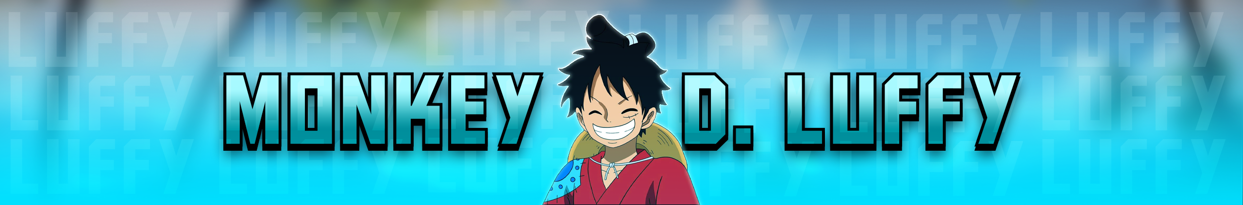 Banner do canal da Luffy